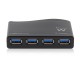 EMINENT-EWENT EW1131 Hub 4 Puertos USB 3.0 Negro